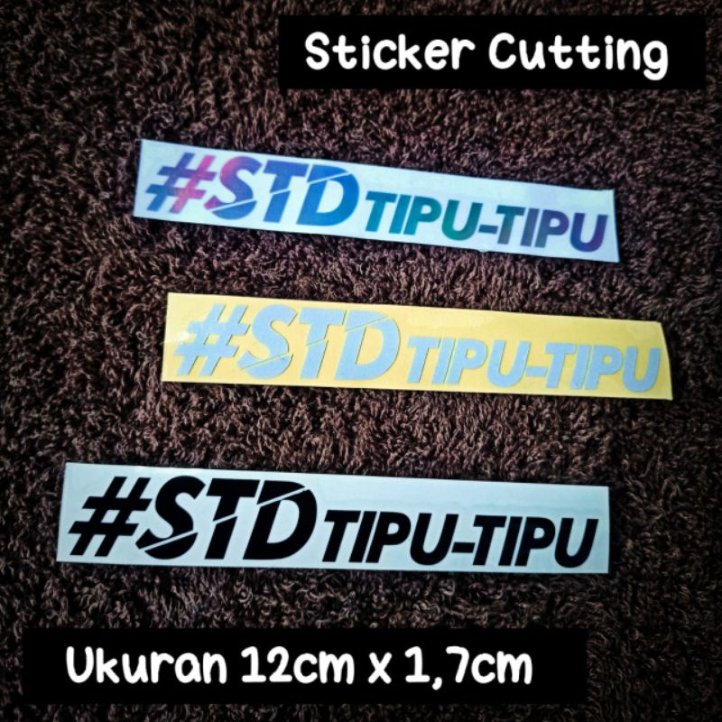 sticker cutting STANDART TIPU TIPU