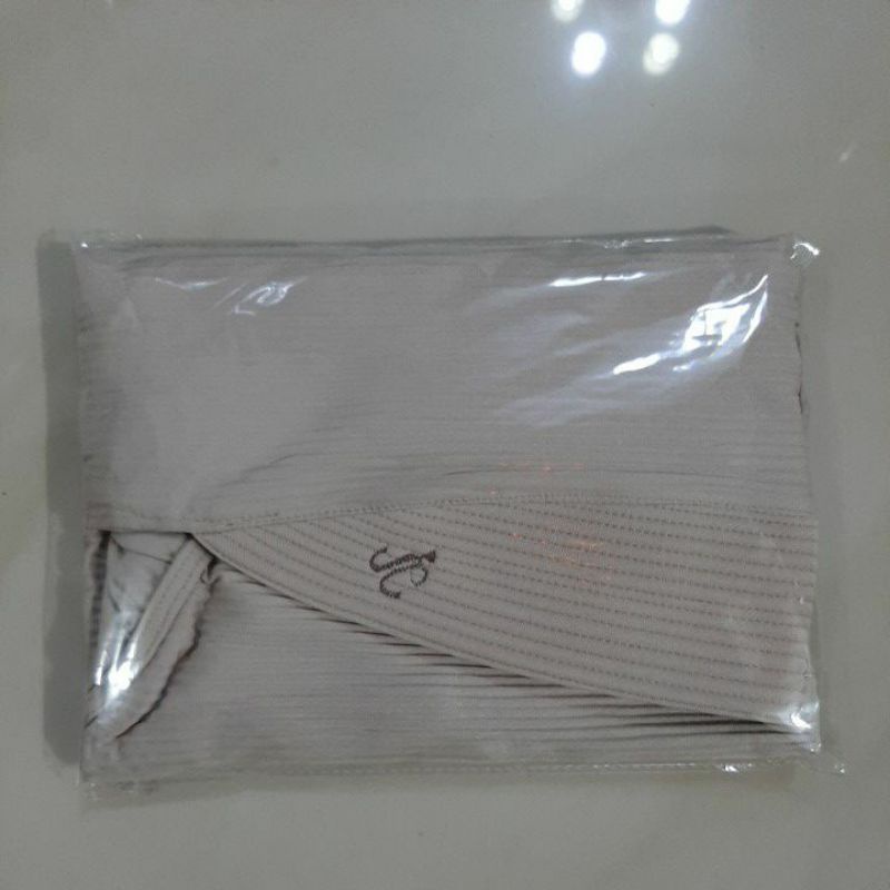 BERGO PLISKET KERUT/JILBAB INSTAN(PK).-Khaki