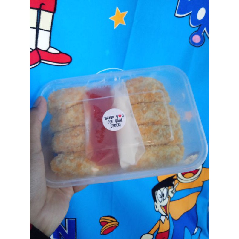 

mozreng box (Mozarella goreng) isi 16pcs