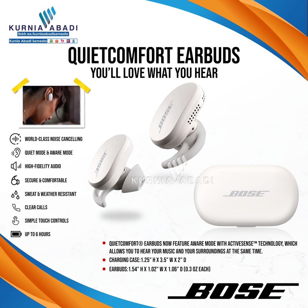 BOSE QuietComfort Earbuds QUIETCOMFORT SERIES