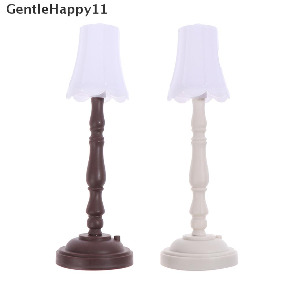 Gentlehappy Mainan Miniatur Lampu LED Skala 1: 12 Untuk Aksesoris Rumah Boneka