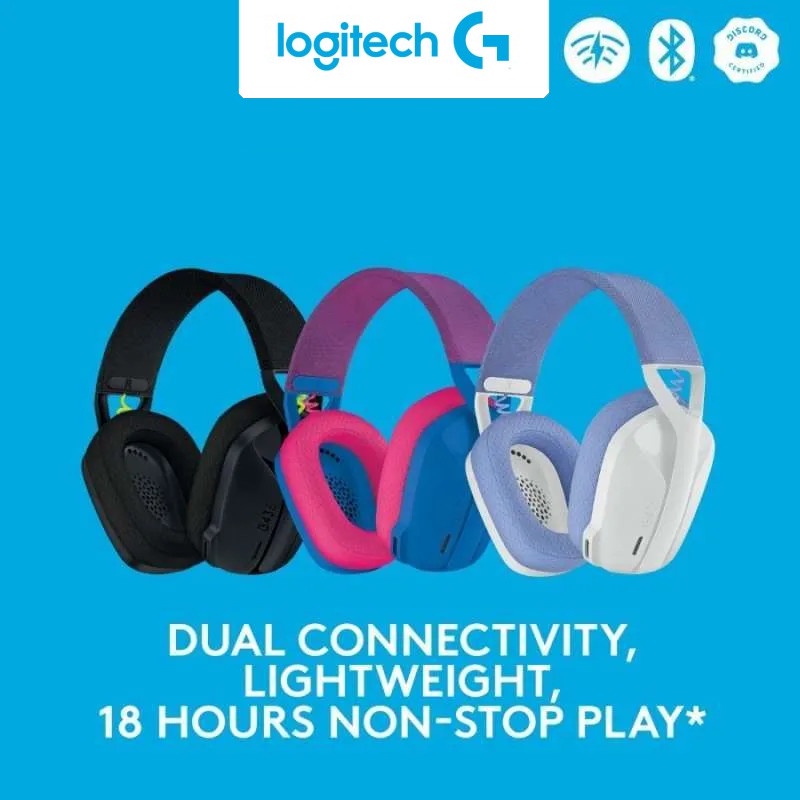 Logitech G435 Lightspeed Wireless Bluetooth Gaming Headset