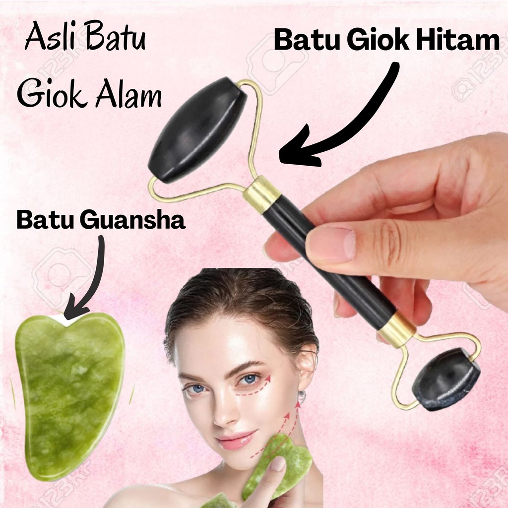 -Giok hitam +guansha