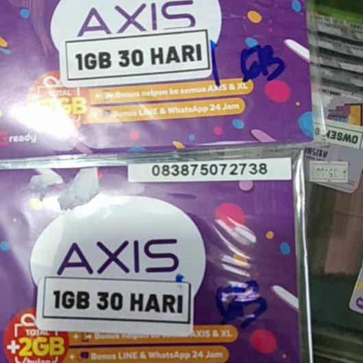 Produk Trend ã' Kartu perdana axis 1gb | Shopee Indonesia