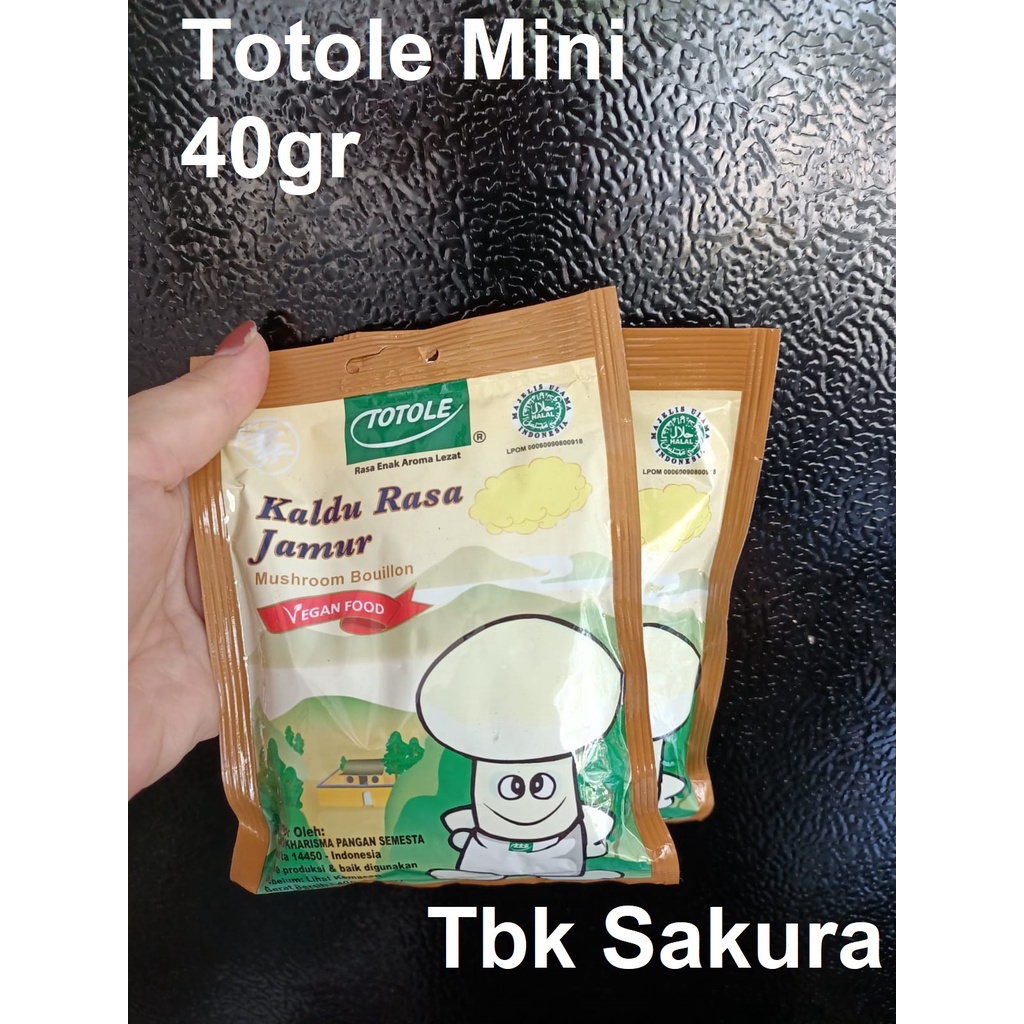 

Totole Kaldu Jamur 40gr ( Paling kecil)