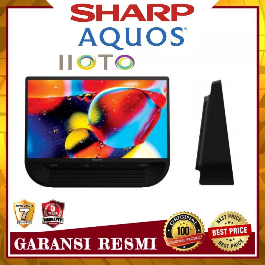 SHARP Aquos IIOTO 24 inch Lifestyle LED TV 2T-C24CB3i - Hitam