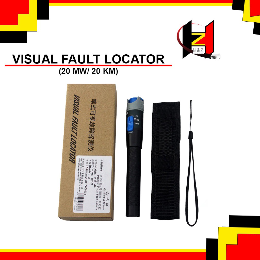 VFL Visual Fault Locator 20MW/Laser Fiber Optik 20km