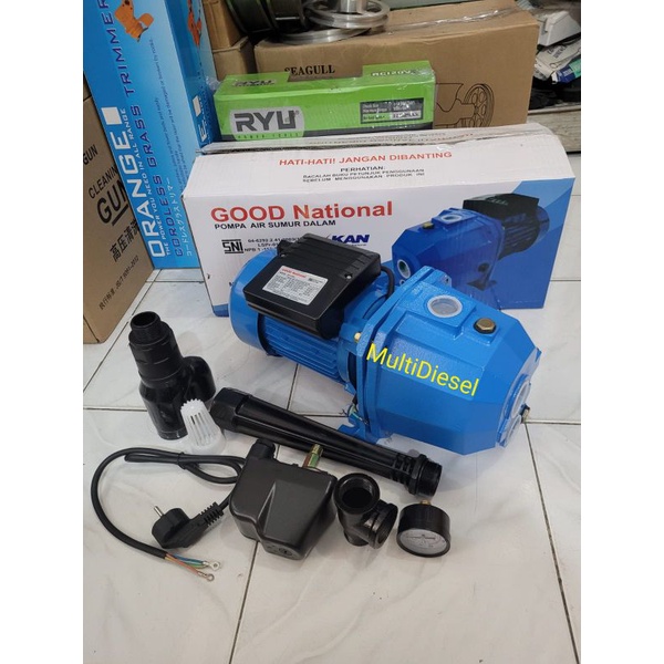 Pompa Air jetpump  sumur Dalam   GOOD NASIONAL 375watt kedalaman 40meter