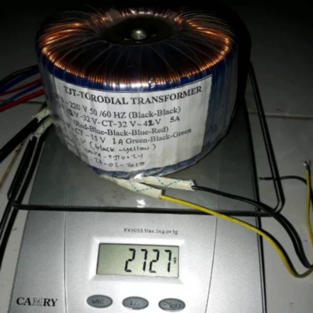 trafo toroid trafo toridal 5A ct32v 42v kualitas terbaik