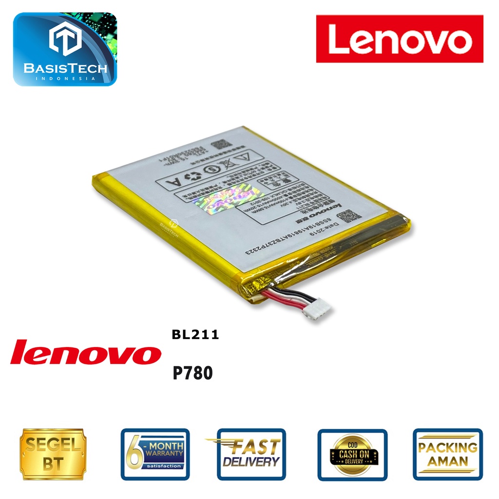 BATERAI LENOVO P780 - BL211 - ORI99 - GOOD QUALITY