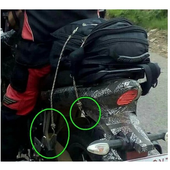 TALI PENGIKAT BARANG BAGASI MOTOR KARET BAWAAN PENGAIT BARANG DI MOTOR