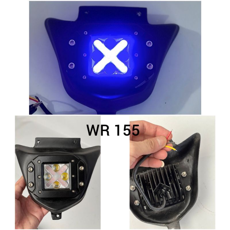 lampu led headlamp batok WR 155 CRF 150L KLX Bf Dtracker 150