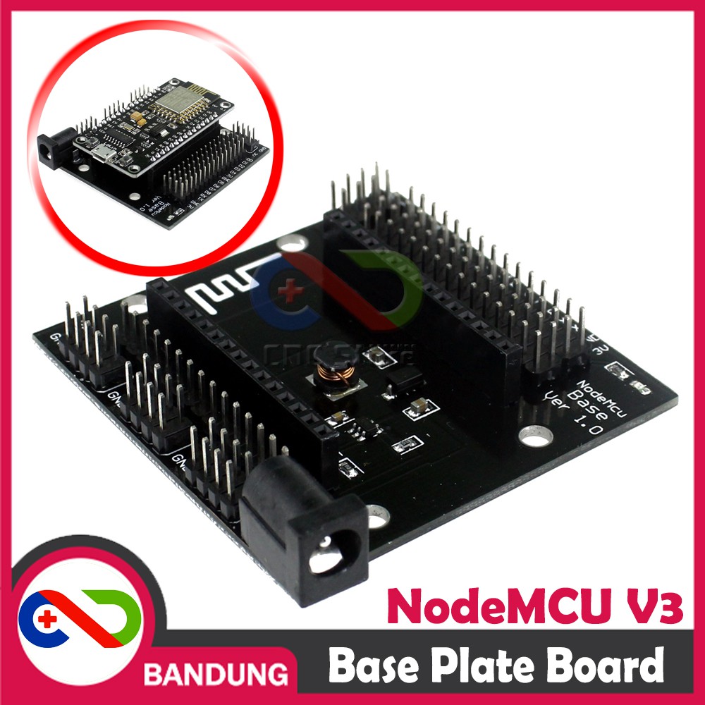 Jual BASE PLATE BOARD NODEMCU LUA WIFI ESP8266 BACKPLANE LOLIN | Shopee ...