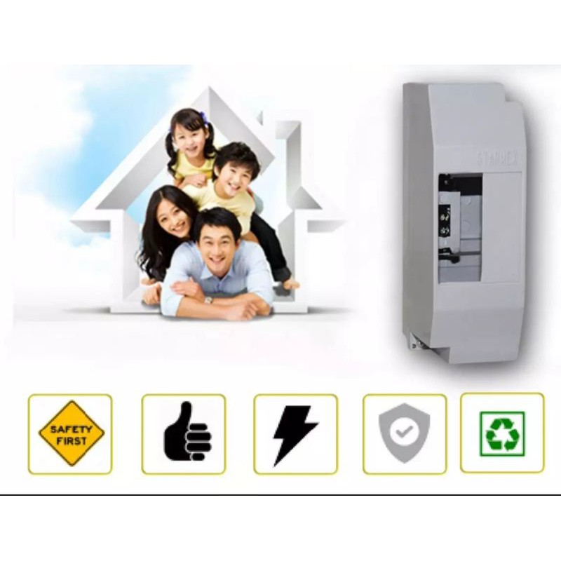 Box MCB Outbow 1-2 Grup / 2-4 Grup Merek Dexta