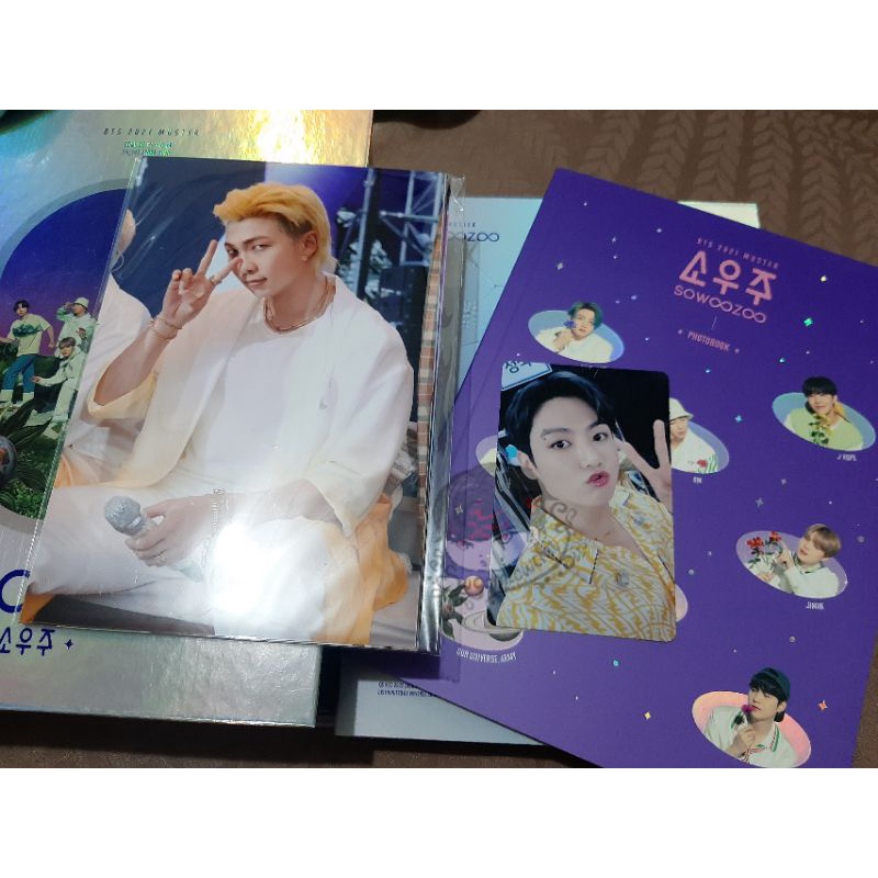 FULLSET UNSEALED Sowoozoo Bluray with JungKook JK PC
