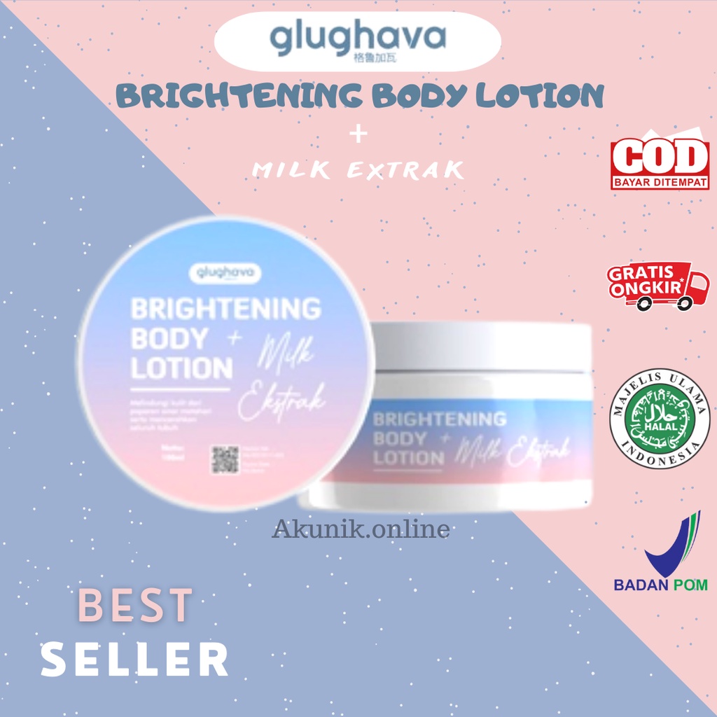 LOTION PEMUTIH! | Glughava Brightening Body Lotion