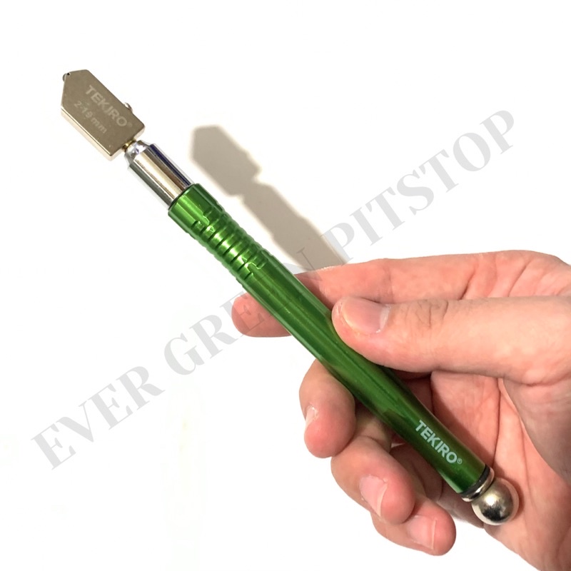 

TEKIRO Pisau Kaca 2-19 mm Alat Potong / Pemotong Kaca Glass Cutter 2 - 19 mm Stainless Baja