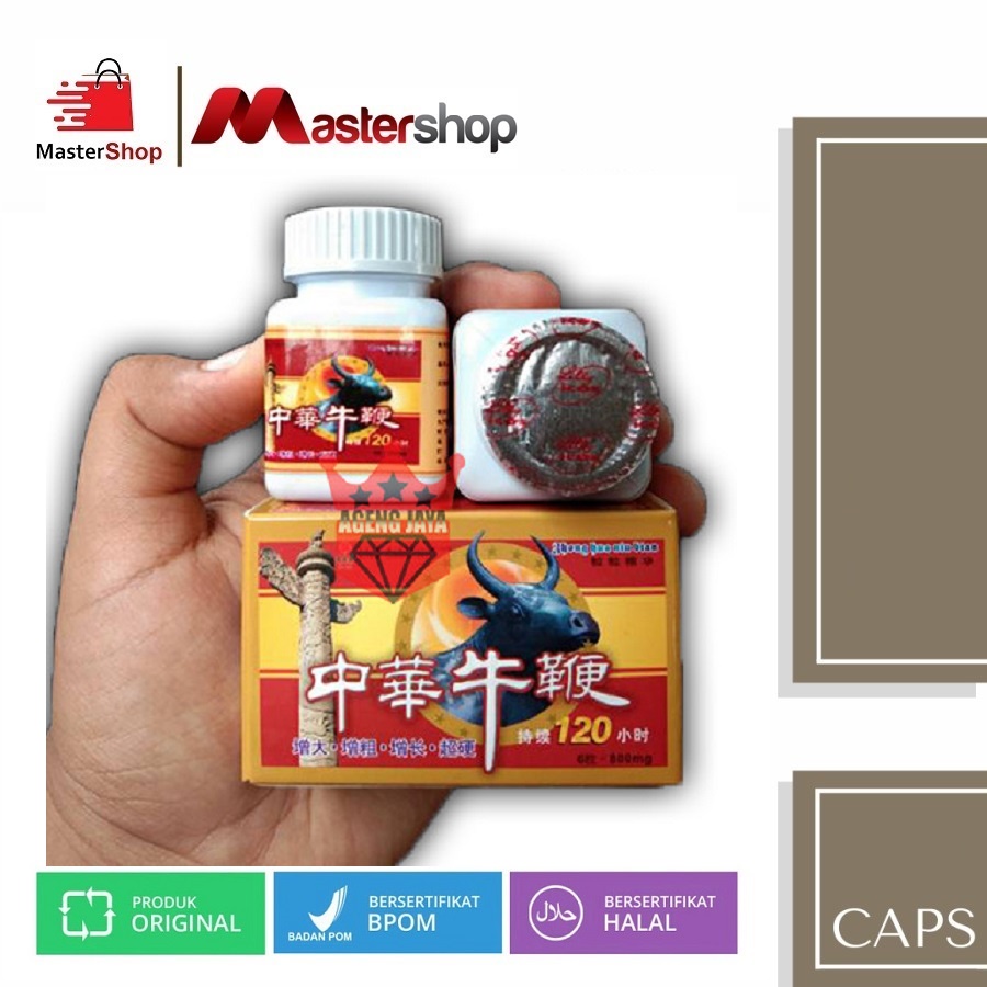 Chong Hua Jamu Kuat Pria Tahan Lama Asli Obat Cina Original Tradisional Herbal Alami