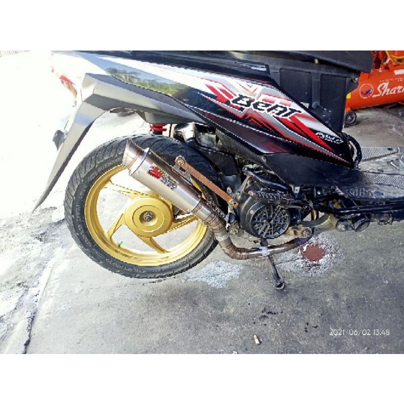Knalpot Cld Beat fi Beat Karbu Vario Scoopy Mio sporty Mio soul Mio soul Mio J Terbaru Terlaris