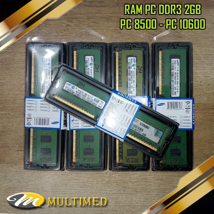 RAM Memory PC DDR3 2GB Samsung/ Hynik Garansi 1 Tahun