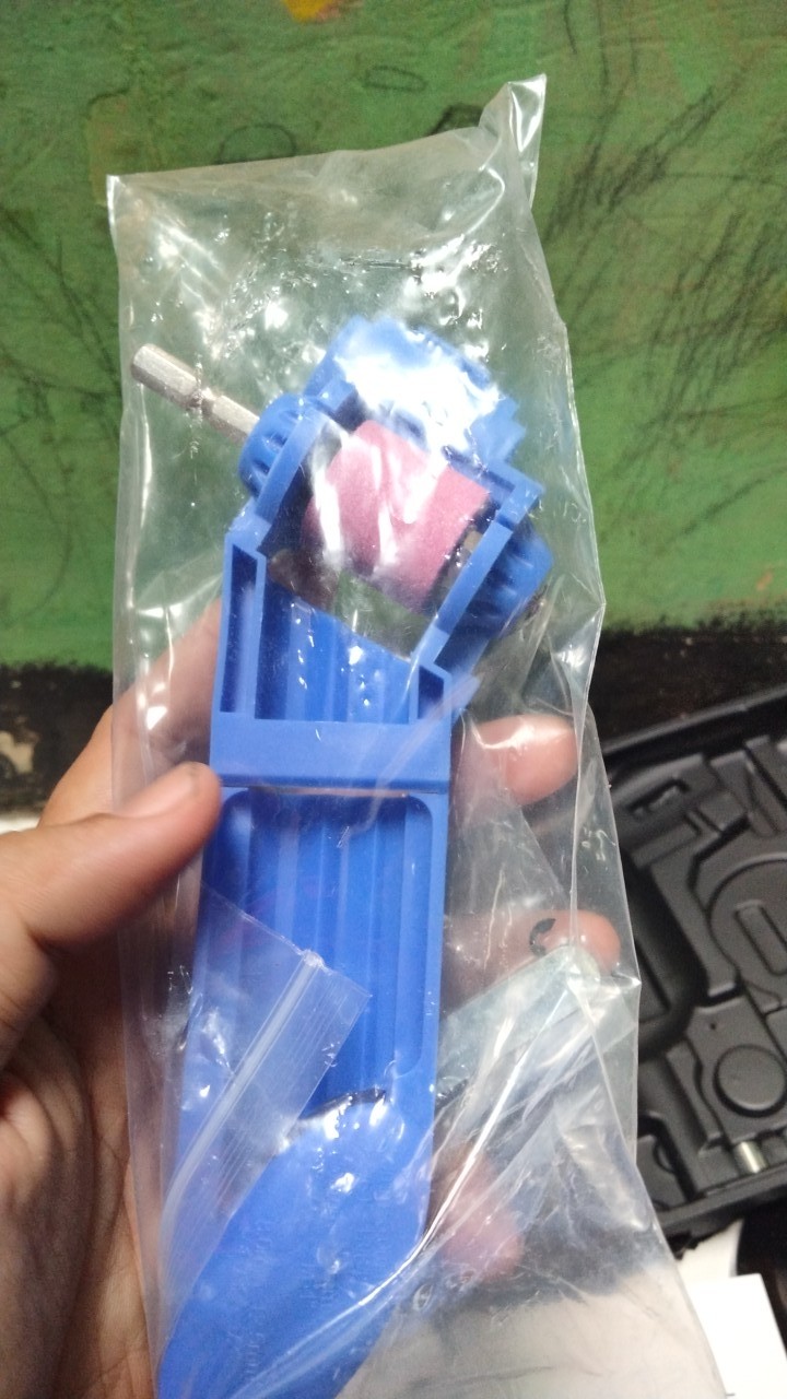 Pengasah Mata Bor Besi Praktis Alat Batu Asah Mata Bor