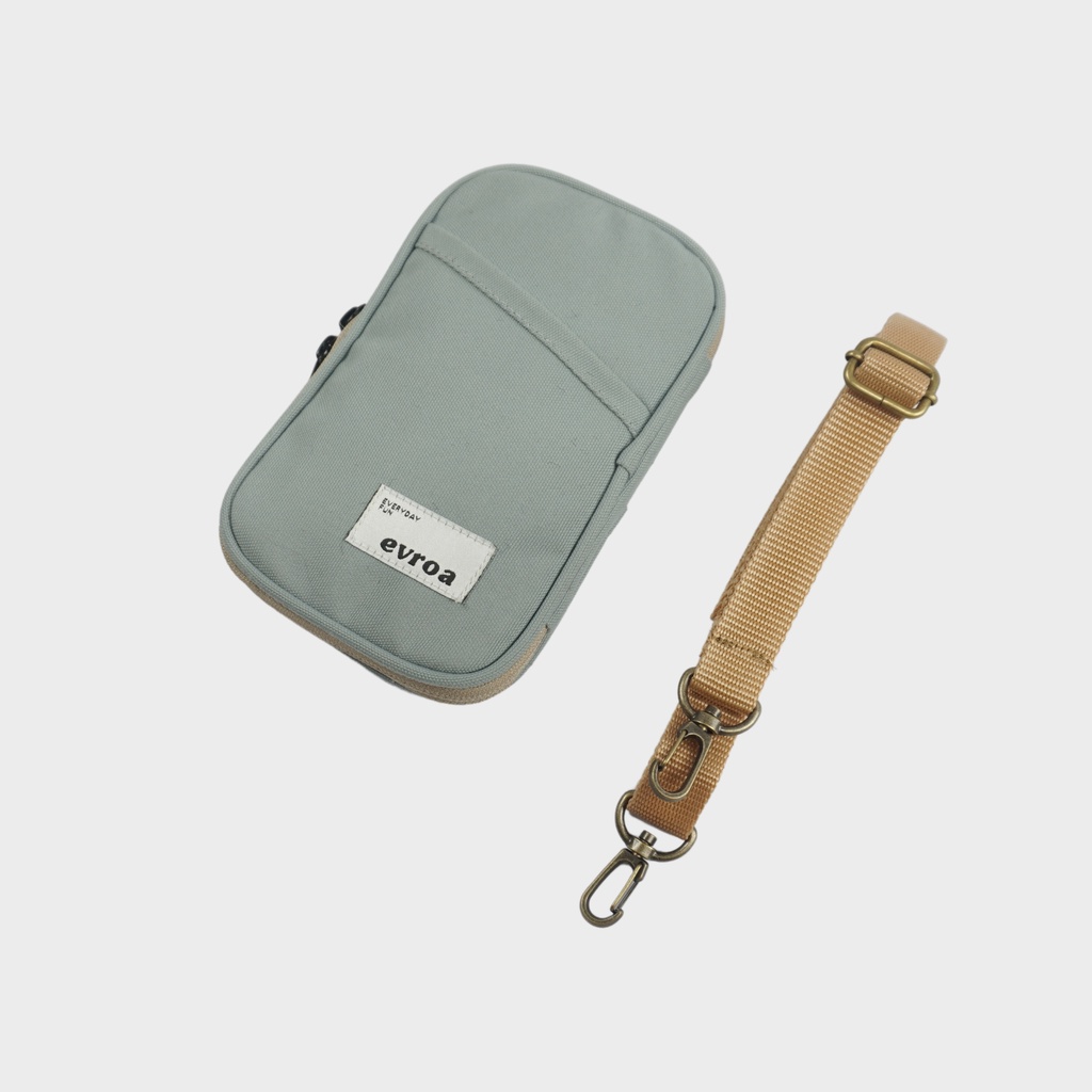 Evroa - Sling Phone Polka - Light Grey