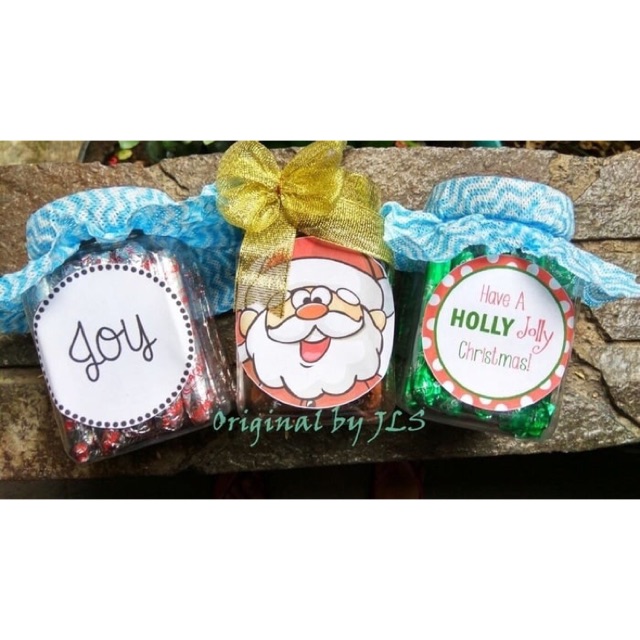 

Mini Christmas Hampers (Cookies in Jar) paket 3 jar