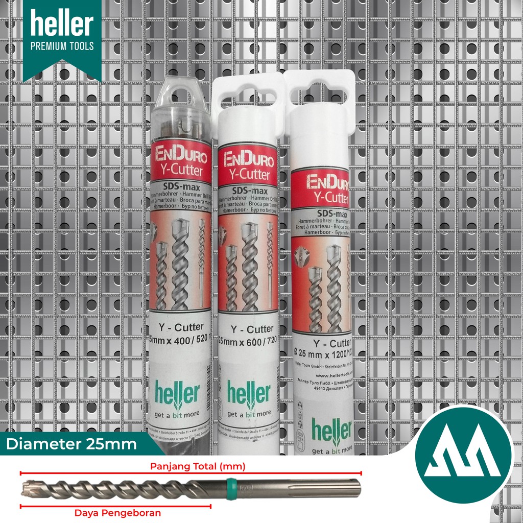 

SDS Max M25 / EnDuro Y-Cutter / Heller