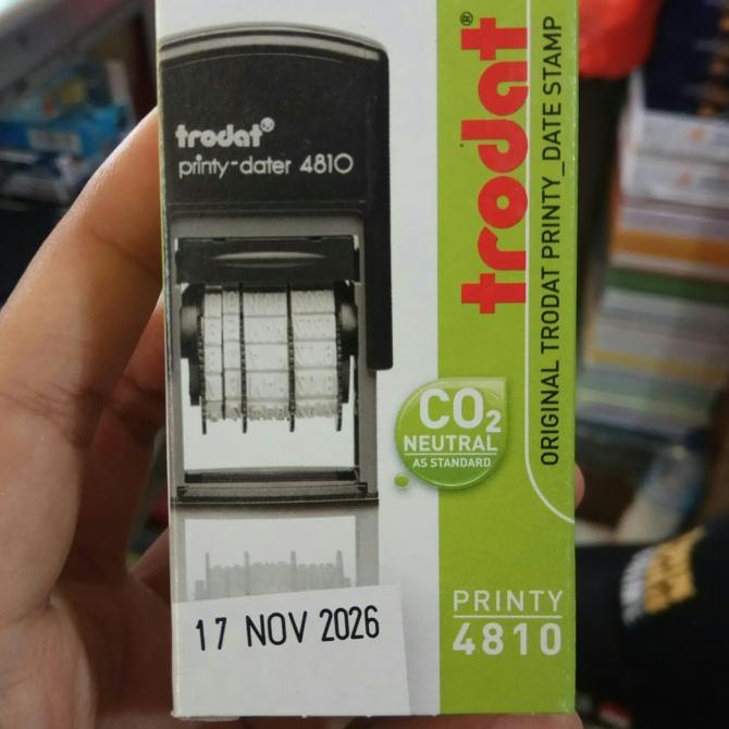 

Stempel Trodat 4810 Tanggal Otomatis