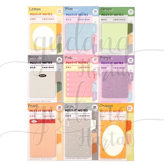 Sticky Notes Colorful Marking Notes Simple DIY Scarpbook GH 301300