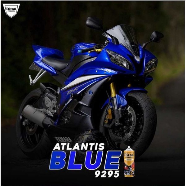 Cat Pilox Diton Premium 9295 Atlantis Blue 400cc Warna Biru Movistar