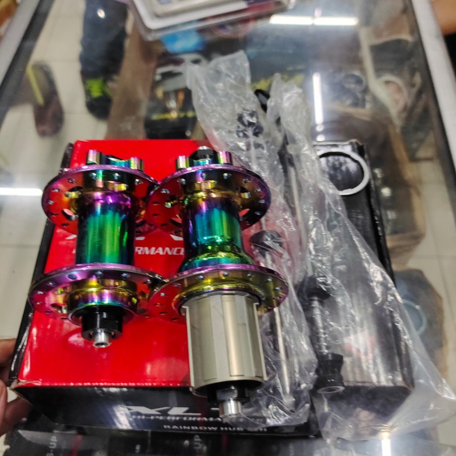 Hub free hub XLR 8 rainbow Disk