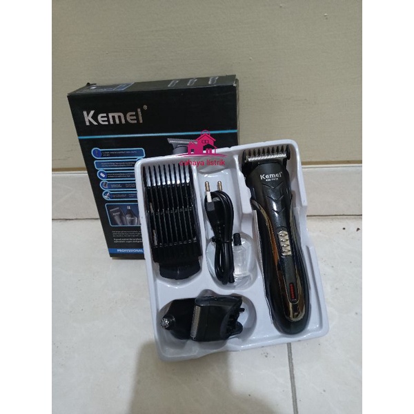 Alat Cukur Rambut  cash Hair Cipper Kemei KM-5021 Alat Mesin Cukur Rambut