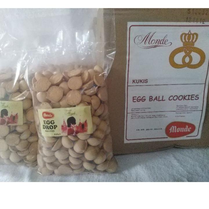 

[PROMO KGY87] / Monde egg ball by Nissin 500 gram / Snack kiloan Kirim Sekarang