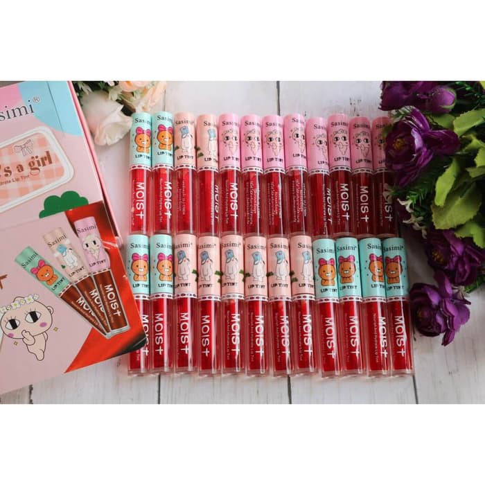 Sasimi it's a girl lip Tint No:S834 MOIST liptint lips