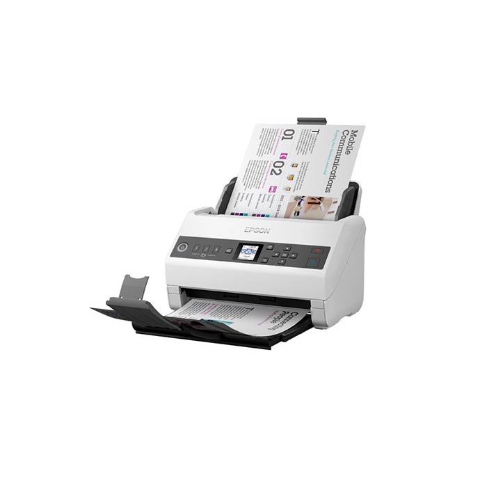 TKDN Epson WorkForce DS-730N A4 Duplex Sheet-fed Document Scanner LAN / A4 Duplex Sheet Fed Colour Scanner DS730N