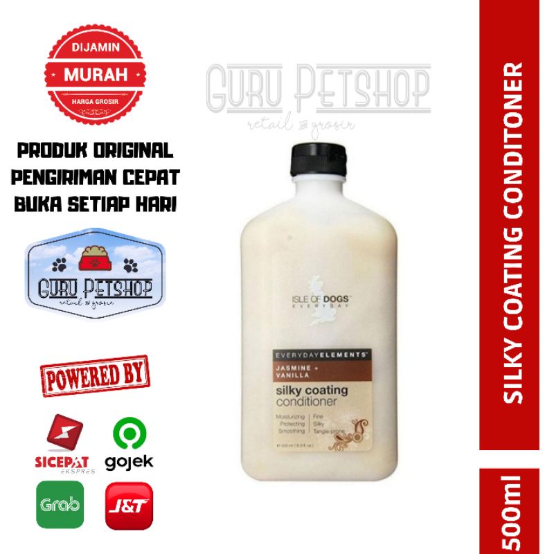 Isle Of Dogs Clean Coating Shampoo / Lush Silky Coating Conditioner 500ml