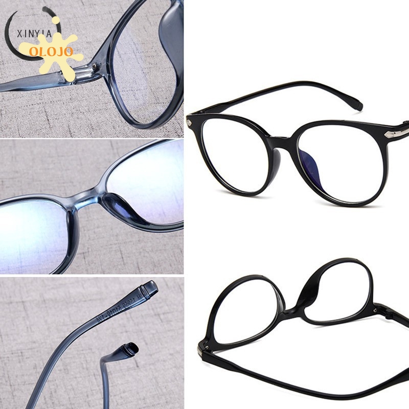 【Korea Fashion】READY STOCK Kacamata Optik Lensa Transparan Anti Radiasi untuk Wanita