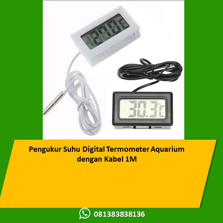 Alat Pengukur Suhu Air Aquarium Thermometer Aquarium