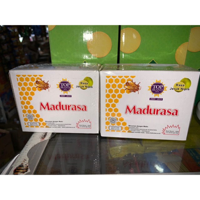 

Madurasa jeruk nipis 12 sachet x 25gr