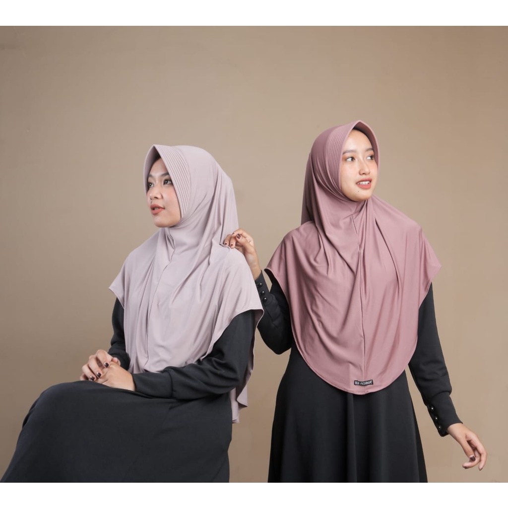 Aghnia Hijab - Venessla Pad Lycra Jilbab/Hijab/Khimar/Bergo syari/Kerudung Instan Pad