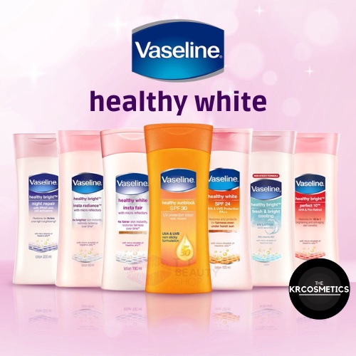 VASELINE HELATY WHITE BODY LOTION 200ML