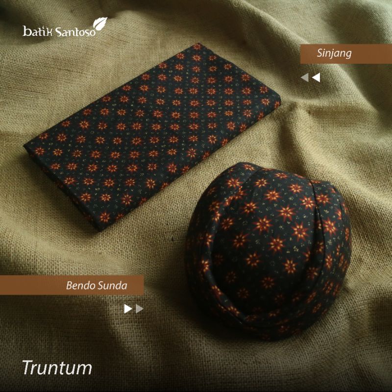 Batik Santoso Truntum - Bendo Sunda dan Sinjang
