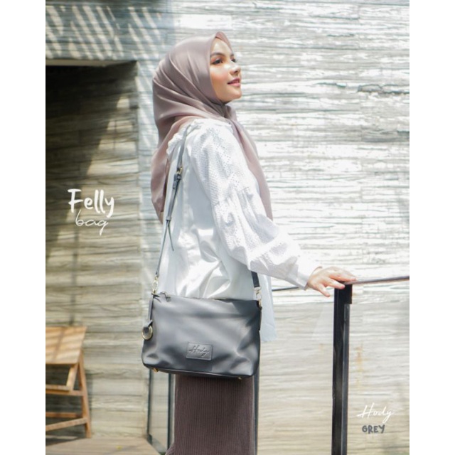 TAS WANITA Felly Bag by HODY Garansi Original Tas Selempang Wanita Kulit Sintetis Premium Tas Elegan