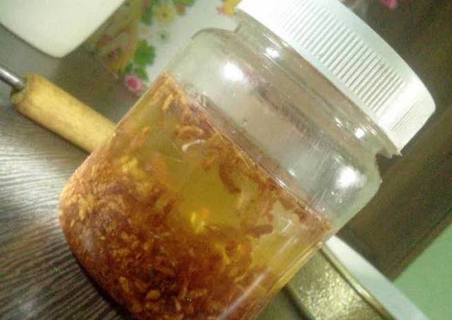Minyak Bawang untuk kuah baso aci