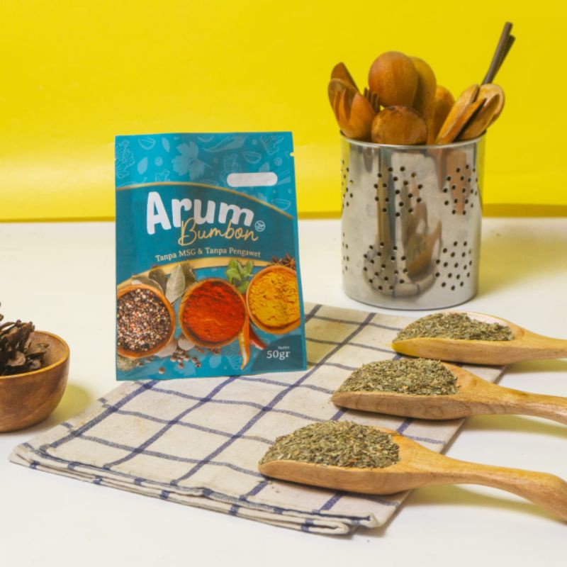 

bumbu rempah ITALIAN HERBS seasoning "Arum Bumbon" (Non Msg & Pengawet)