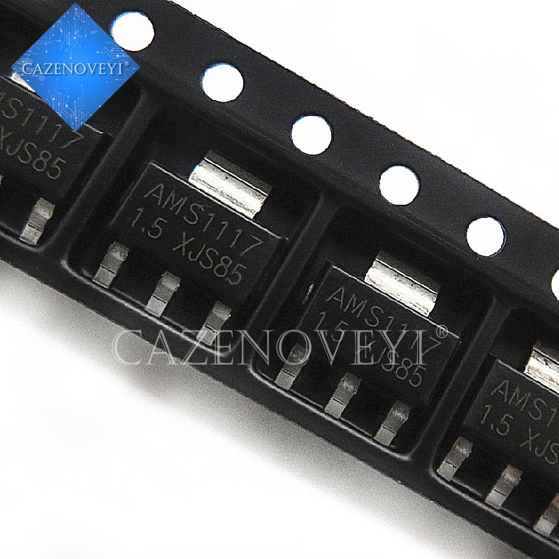 50pcs Ic Ams1117-1.5 Ams1117 1.5v 1a Sot-223