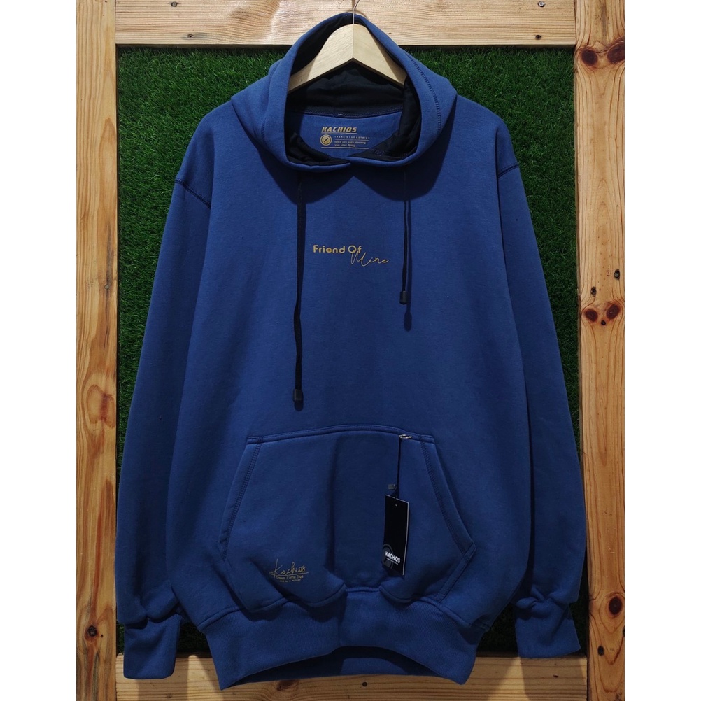 Sweater polos pria kekinian Sweater hoodie pria berkualitas keren hoddie kachios Crem