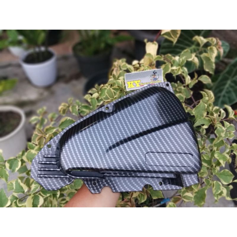 tutup filter beat scoopy karbon