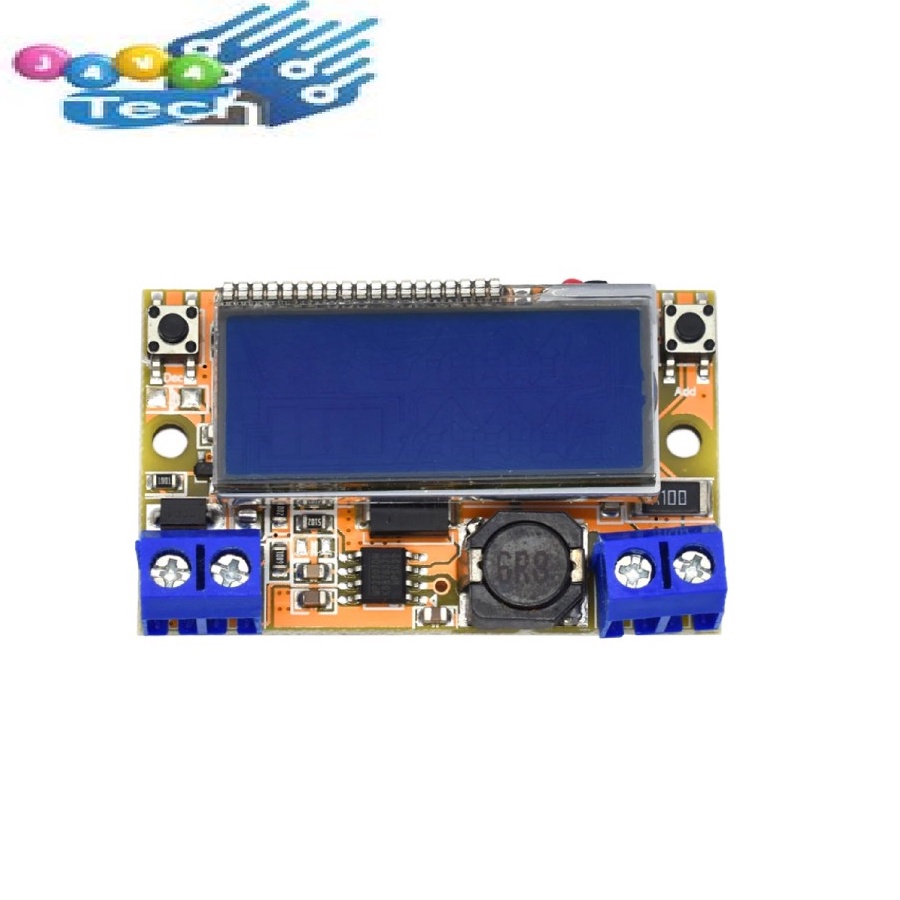 Modul Adjustable DC-DC Step Down Converter Voltmeter Ammeter Display